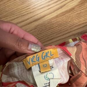 VRG GRL Linen Top